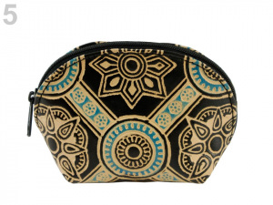 Peněženka / pouzdro / klíčenka kožená 7,5x11,5 cm