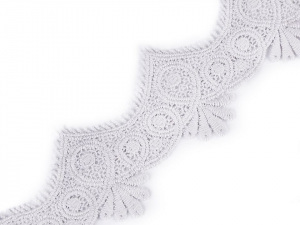 Vyšívaná krajka šíře 60 mm