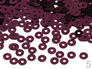 Flitry hladké s větším průvlekem Ø6 mm