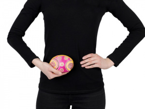 Peněženka / pouzdro / klíčenka kožená 7,5x11,5 cm