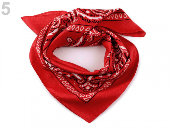 Šátek paisley 55x55 cm