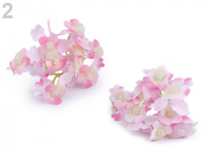 Umělý květ hortenzie