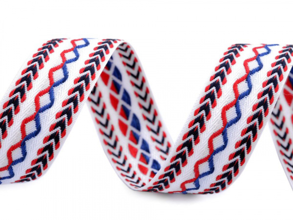 Prýmek / vzorovka indiánský motiv šíře 25 mm