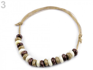 Náhrdelník s mramorovým efektem