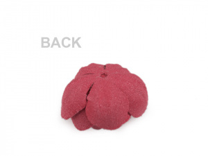 Textilní květ, poupě růže Ø30 mm