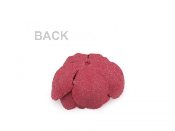 Textilní květ, poupě růže Ø30 mm