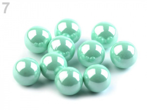 Dekorační kuličky / perly bez dírek Ø8 mm lesklé