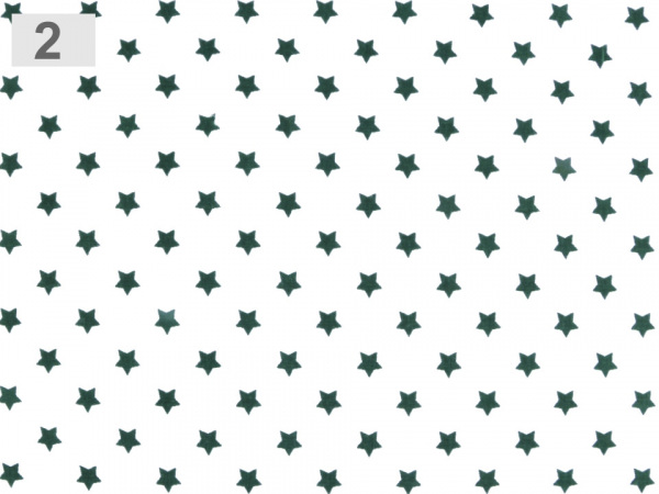 Bavlněná látka hvězdy