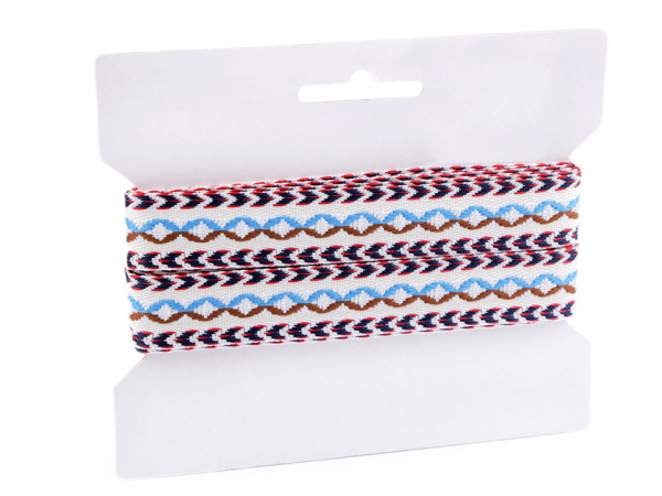 Prýmek / vzorovka indiánský motiv šíře 25 mm