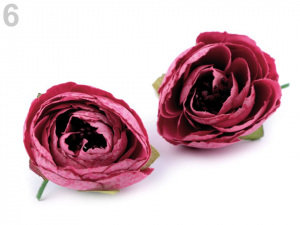 Umělý květ pryskyřník Ø4 cm