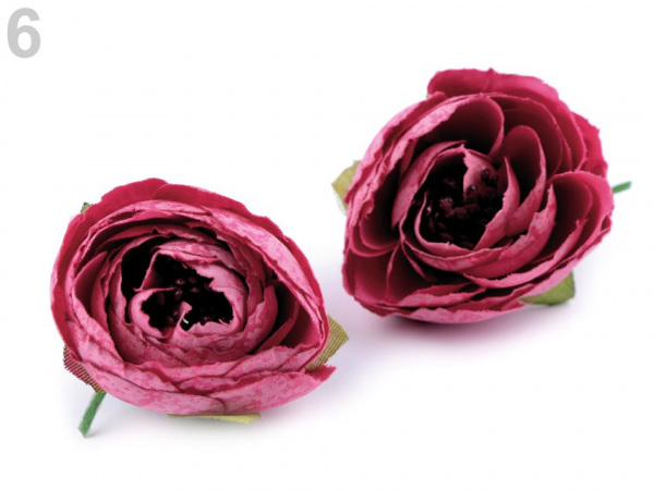 Umělý květ pryskyřník Ø4 cm