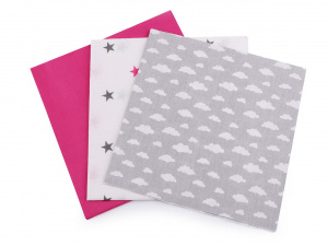 Sada látek na patchwork 40x40 cm