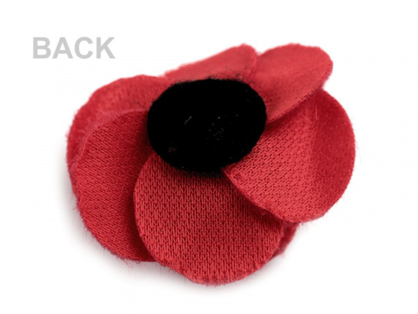 Růže z imitace kožešiny Ø50 mm