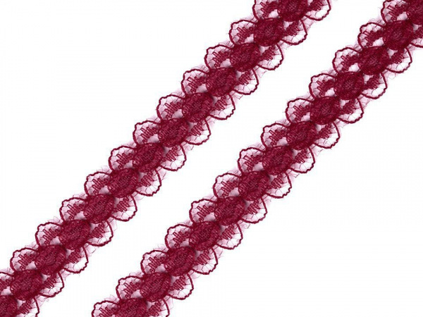 Silonová krajka / vsadka šíře 14 mm