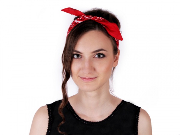 Šátek paisley 55x55 cm