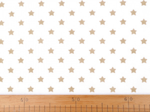 Bavlněná látka hvězdy