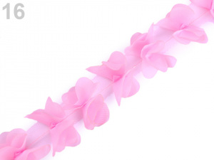 Prýmek mašle / motýlek na tylu šíře 65 mm