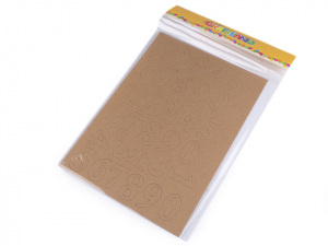 Papírová čísla a písmena