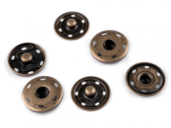 Kovové patentky / druky Ø30 mm velké