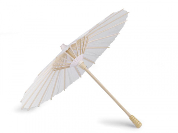 Dekorace papírový deštník k domalování Ø30,5 cm