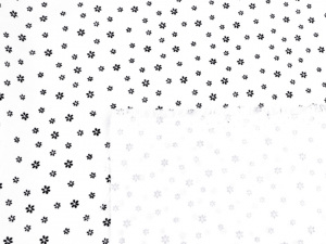 Bavlněná látka drobné květy