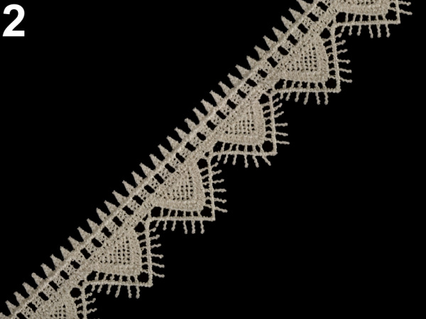 Vzdušná krajka šíře 30 mm