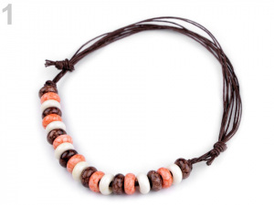 Náhrdelník s mramorovým efektem