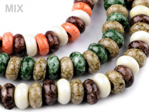 Náhrdelník s mramorovým efektem