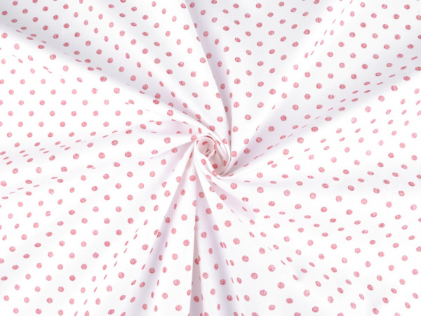 Bavlněná látka puntíky