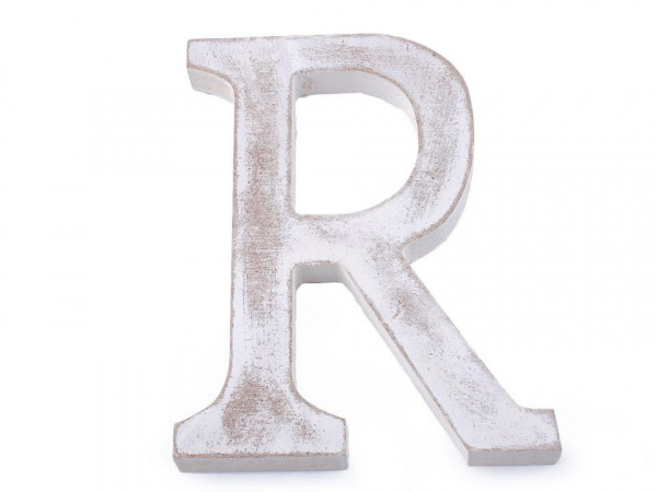 Dřevěná písmena abecedy vintage