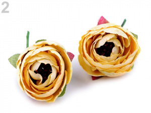 Umělý květ pryskyřník Ø4 cm