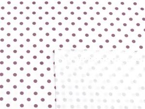 Bavlněná látka puntíky