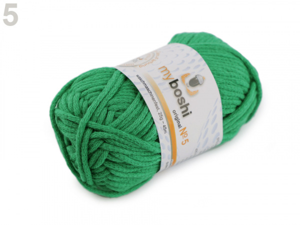 Pletací příze Myboshi No.5; 25 g