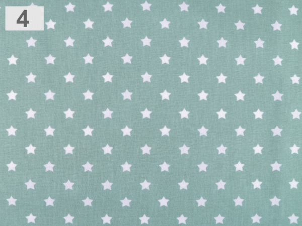 Bavlněná látka hvězdy