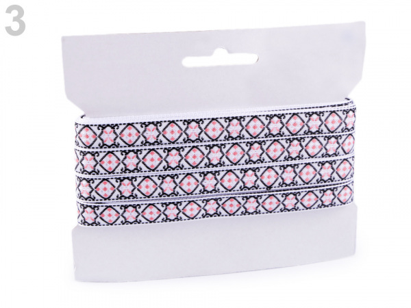 Vzorovka / prýmek orientální šíře 15 mm