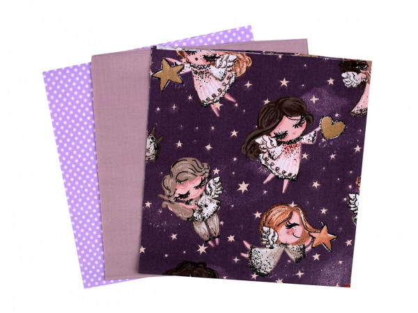 Sada látek na patchwork 40x40 cm