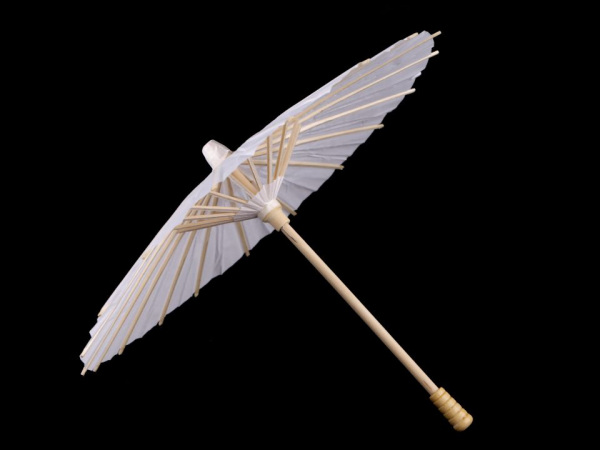 Dekorace papírový deštník k domalování Ø30,5 cm