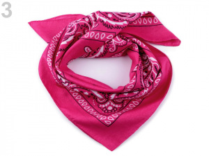 Šátek paisley 55x55 cm