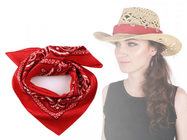 Šátek paisley 55x55 cm