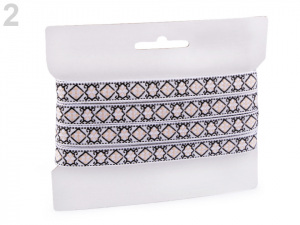 Vzorovka / prýmek orientální šíře 15 mm