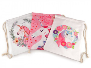 Vak na záda jednorožec 32x42 cm