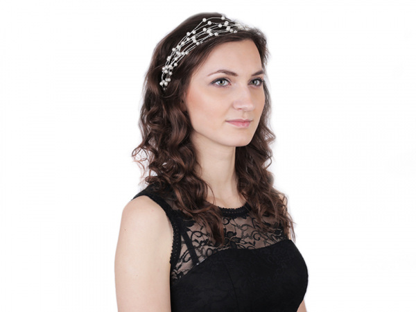 Perlová ozdoba do vlasů