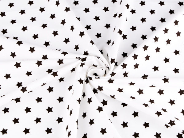 Bavlněná látka hvězdy