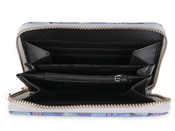 Dámská peněženka hvězdice, mušle, mořský koník 10x14 cm