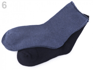 Pánské bavlněné ponožky thermo se zdravotním lemem