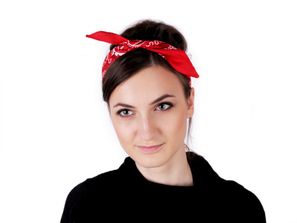 Šátek paisley 55x55 cm