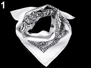 Šátek paisley 55x55 cm