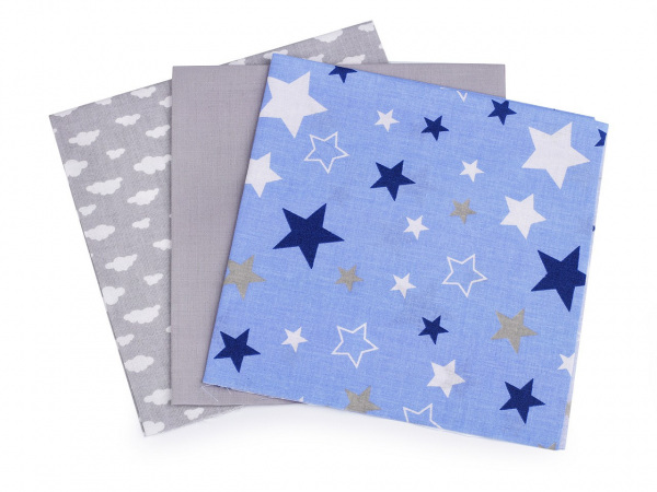 Sada látek na patchwork 40x40 cm