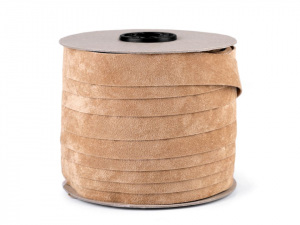 Šikmý proužek semišový šíře 20 mm nezažehlený