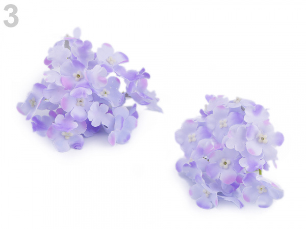 Umělý květ hortenzie